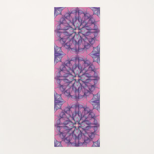 Blühendes Rosa Yogamatte