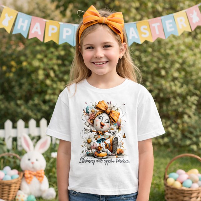 Blüht mit Eggstra-Süße  T-Shirt (Von Creator hochgeladen)