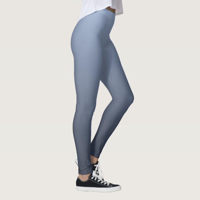 Bluish Gray Gradient Leggings (Rechts)