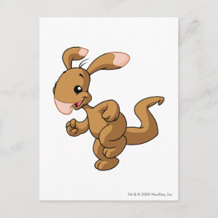 Blumaroo Brown Postkarte