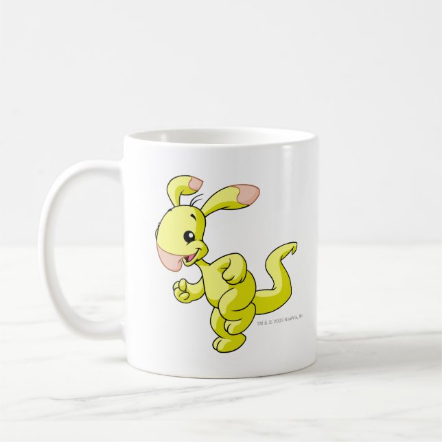 Blumaroo Gelb Kaffeetasse (Links)