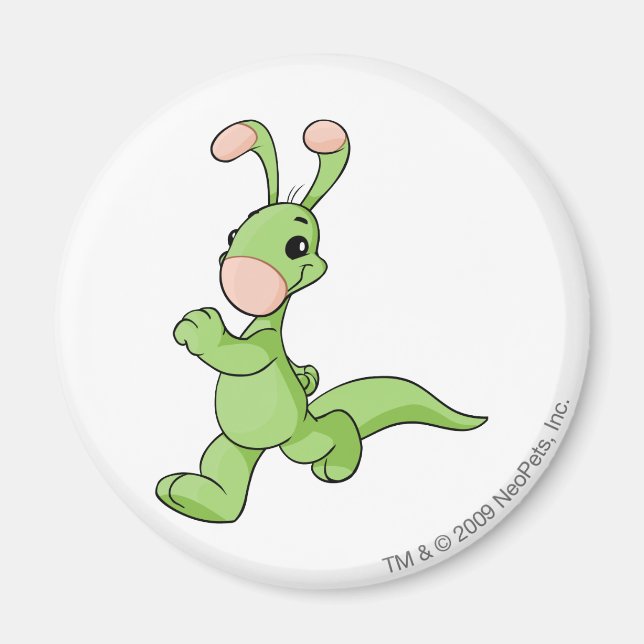 Blumaroo Green Magnet (Vorne)