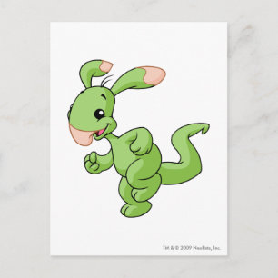 Blumaroo Green Postkarte
