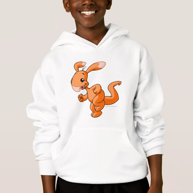 Blumaroo Orange Hoodie (Vorderseite)