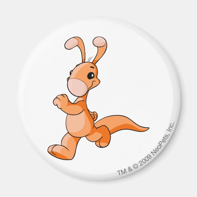 Blumaroo Orange Magnet (Vorne)