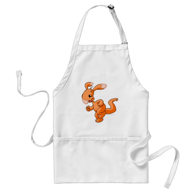 Blumaroo Orange Schürze (Vorne)