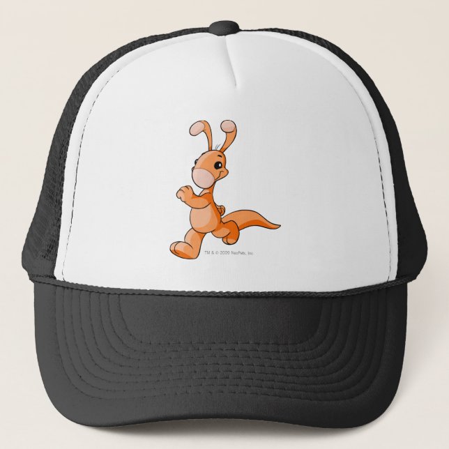 Blumaroo Orange Truckerkappe (Vorderseite)