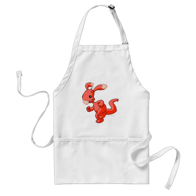 Blumaroo Rot Schürze (Vorne)
