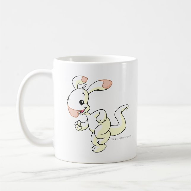 Blumaroo Weiß Kaffeetasse (Links)