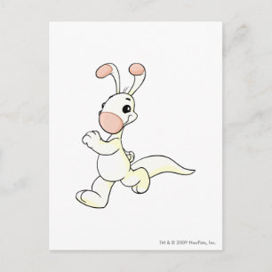 Blumaroo White Postkarte