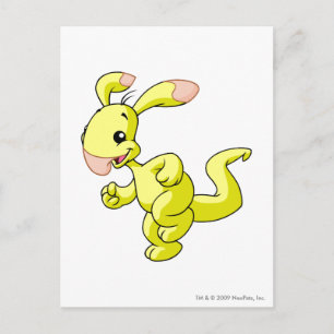 Blumaroo Yellow Postkarte