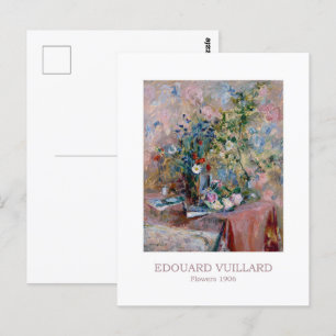 Blume 1906 von Edouard Vuillard Postkarte
