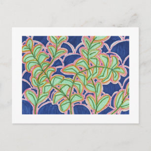 Blume-2012/02 Postkarte