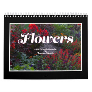 Blume 2021 Monatlicher Kalender