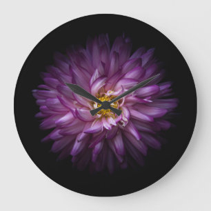Blume 20 große wanduhr