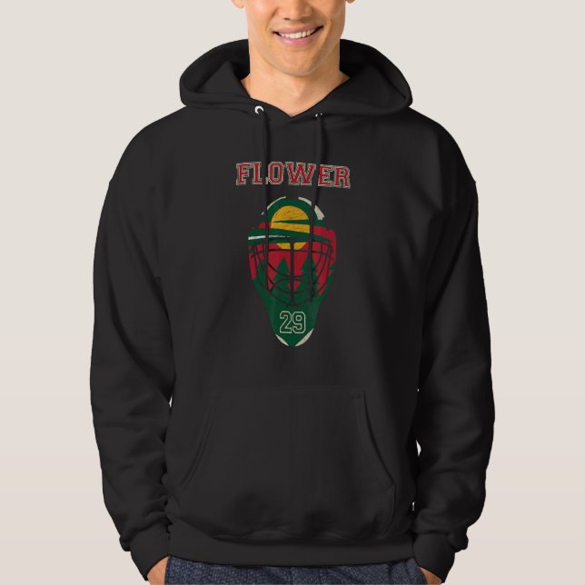 Blume 29 Wild Goalie Fleury Minnesota Pro Ice Hoc Hoodie (Vorderseite)