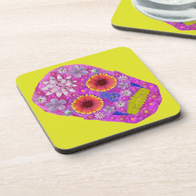 BLUME 2 UNTERSETZER (Linke Seite)