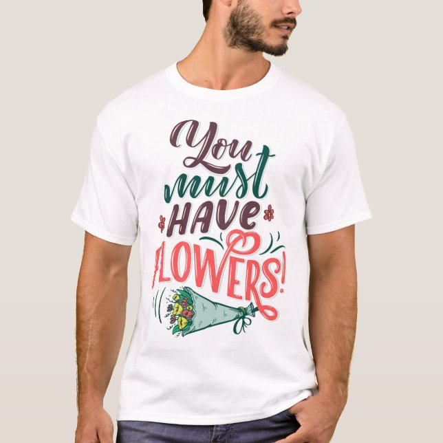 BLUME 4 T-Shirt (Vorderseite)