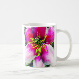 Blume, abstrakt kaffeetasse