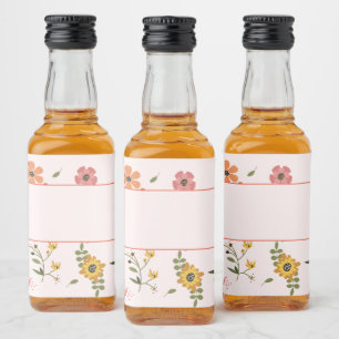 Blume Alkoholflaschenetikett