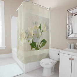 Blume Alstomeria Duschvorhang