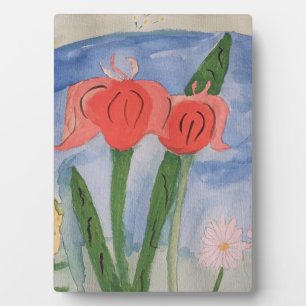 Blume Am Lago Tabletop Plaque mit Easel Fotoplatte