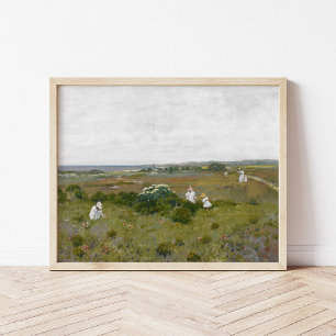 Blume am Meer William Merritt Chase Poster