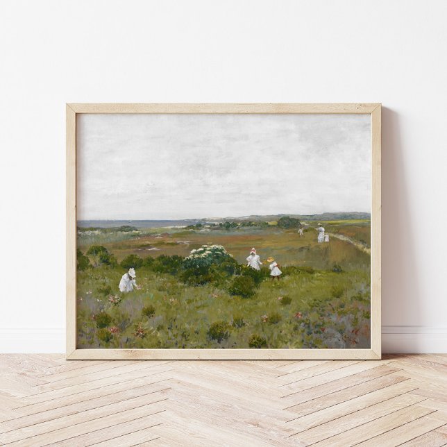 Blume am Meer | William Merritt Chase Poster (Von Creator hochgeladen)