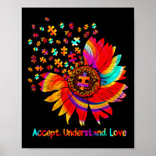 Blume Annehmen Liebe verstehen Poster