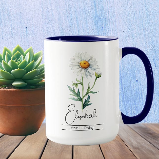 Blume April Tasse (Von Creator hochgeladen)