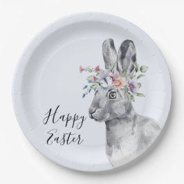 Blume Aquarell Sonniges Ostern Pappteller