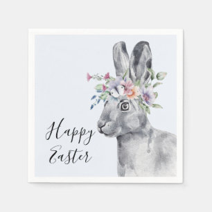 Blume Aquarell Sonniges Ostern Serviette