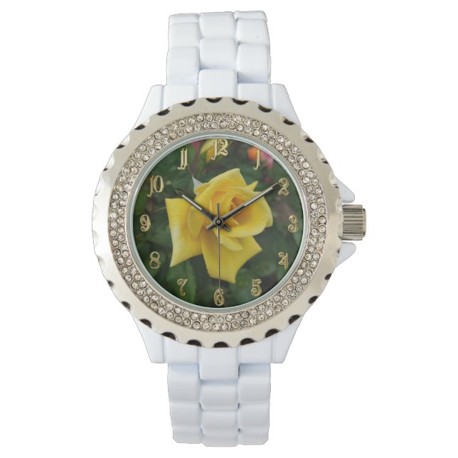 Blume Armbanduhr (Vorderseite)