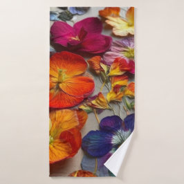 Blume Art Badehandtuch