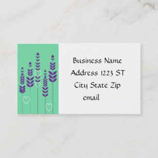 Blume Art Business Cards Visitenkarte