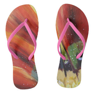 Blume Art Custom Adult, Slim Rippen Flip Flops