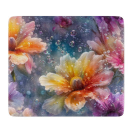 Blume Art Cutting Board Schneidebrett