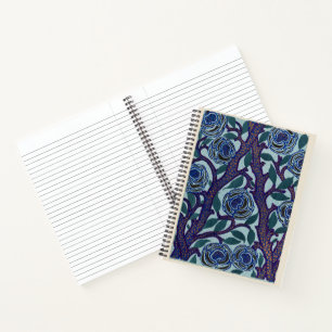 Blume Art Deco Notizbuch