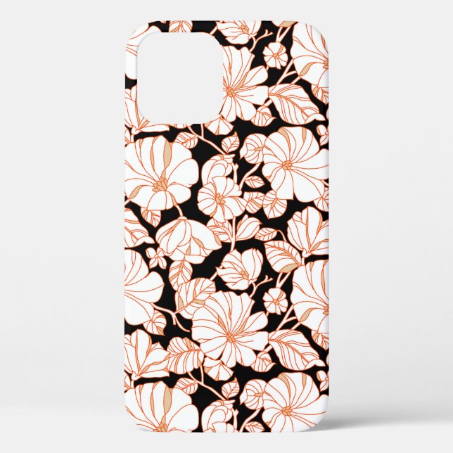 Blume Art Design Case-Mate iPhone Hülle (Rückseite)