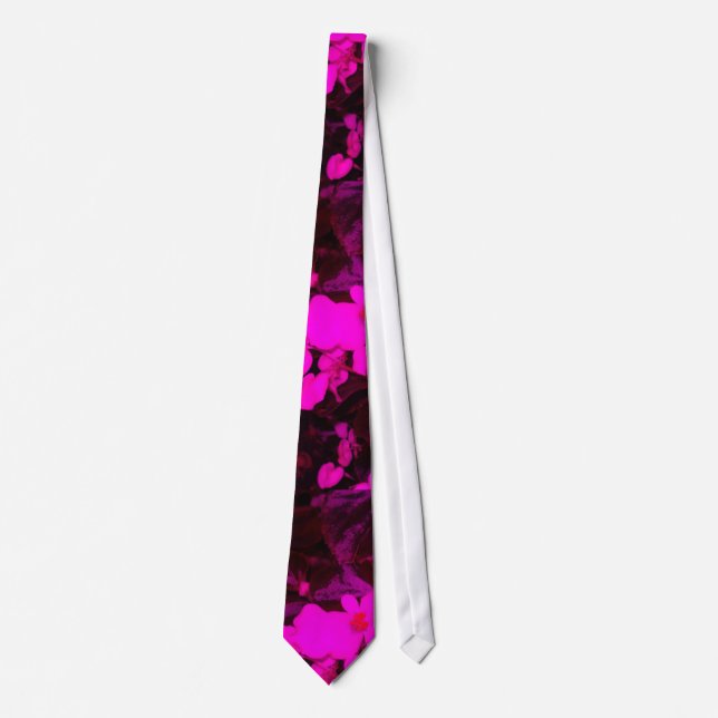 Blume Art Fotografie Neck Tie Krawatte (Vorderseite)