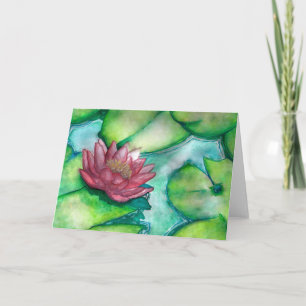 Blume Art Grußkarte Karte