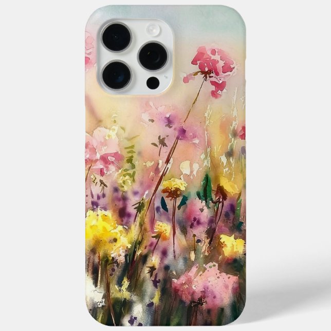 Blume Art Handy-Abdeckung, iPhone 15 Pro Max-Hülle Case-Mate iPhone Hülle (Rückseite)