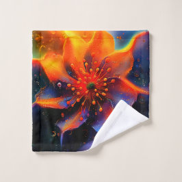 Blume Art Waschlappen