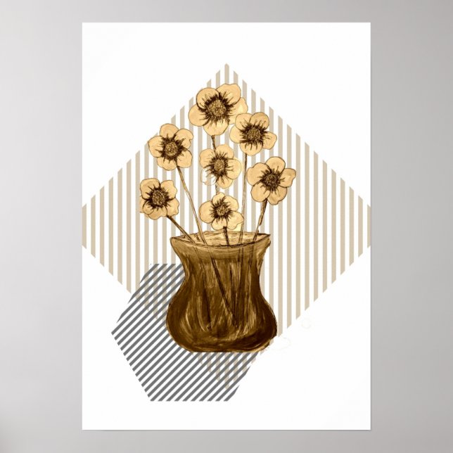 Blume Artwork Poster (Vorne)