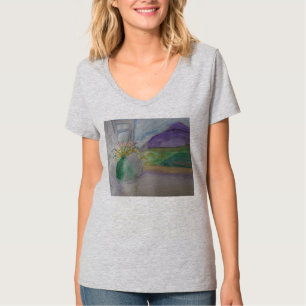 Blume auf dem Windows T-Shirt