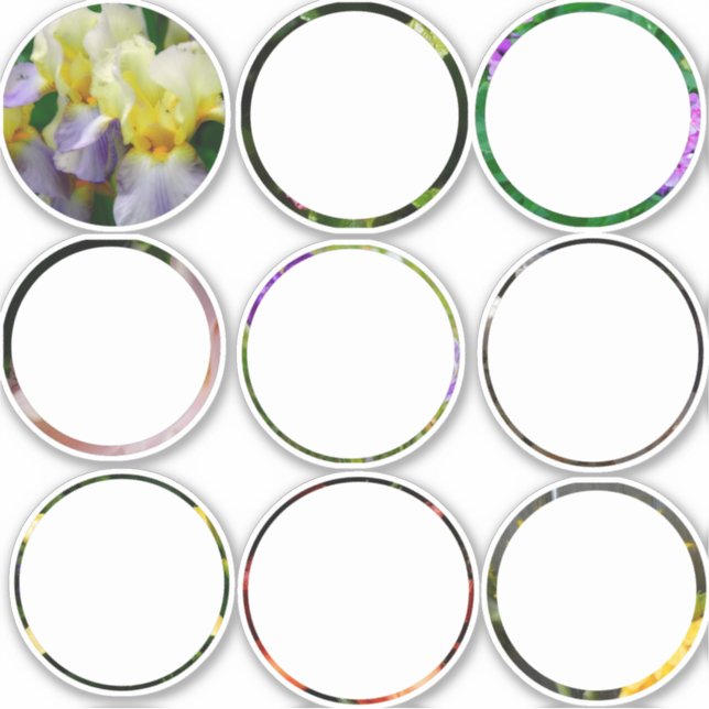 Blume Aufkleber (Vorderseite)