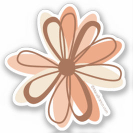 Blume Aufkleber