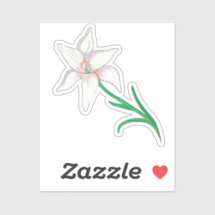 Blume Aufkleber