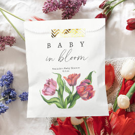 Blume aus Aquarell - Baby in Blüte Geschenktütchen