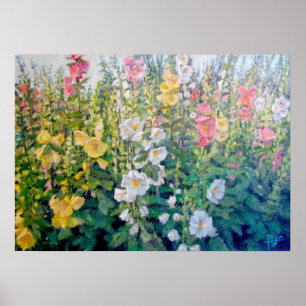 Blume aus Katalog Poster